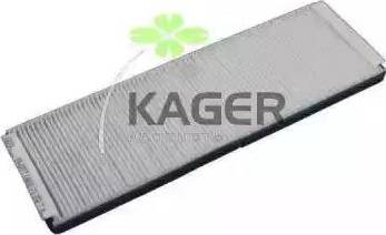 Kager 09-0027 - Фильтр воздуха в салоне autosila-amz.com