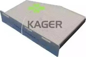 Kager 09-0142 - Фильтр воздуха в салоне autosila-amz.com