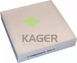 Kager 09-0179 - Фильтр воздуха в салоне autosila-amz.com