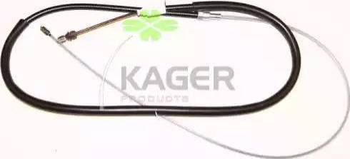 Kager 19-6422 - Тросик, cтояночный тормоз autosila-amz.com