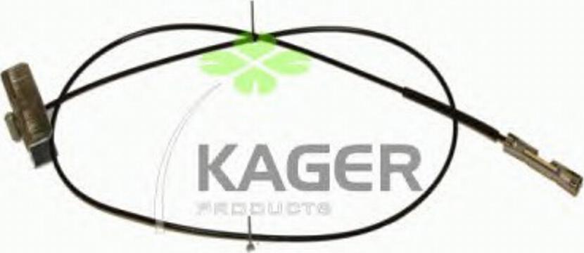 Kager 191652 - Тормозные колодки, дисковые, комплект autosila-amz.com