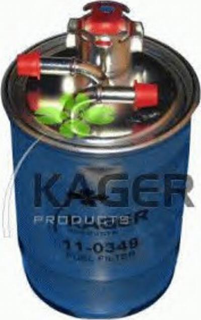 Kager 11-0349 - Топливный фильтр autosila-amz.com
