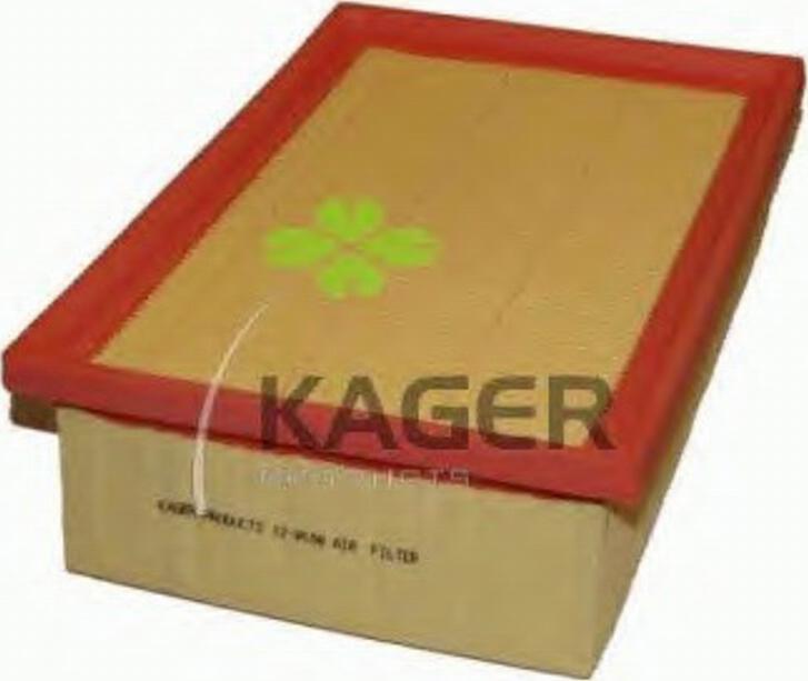 Kager 12-0180 - Воздушный фильтр, двигатель autosila-amz.com