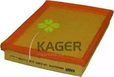 Kager 12-0323 - Воздушный фильтр, двигатель autosila-amz.com