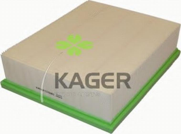 Kager 12-0283 - Воздушный фильтр, двигатель autosila-amz.com