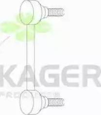 Kager 850427 - Тяга / стойка, стабилизатор autosila-amz.com
