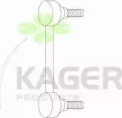 Kager 850012 - Тяга / стойка, стабилизатор autosila-amz.com