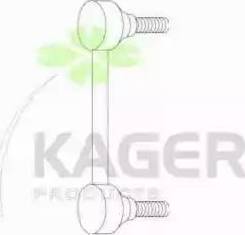 Kager 850270 - Тяга / стойка, стабилизатор autosila-amz.com