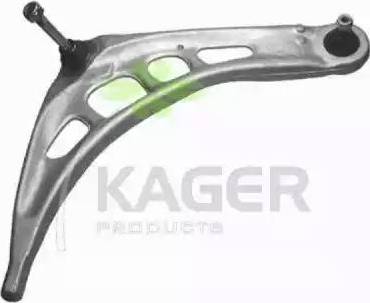 Kager 870244 - Рычаг подвески колеса autosila-amz.com