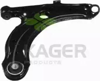 Kager 871196 - Шаровая опора, несущий / направляющий шарнир autosila-amz.com