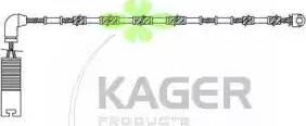 Kager 35-3038 - Сигнализатор, износ тормозных колодок autosila-amz.com
