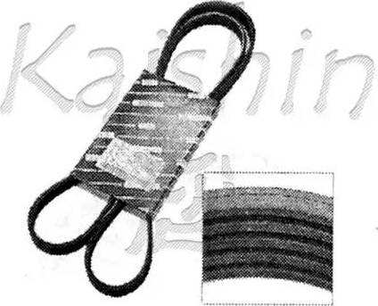 Kaishin 0K55315987 - Комплект прокладок, блок-картер двигателя autosila-amz.com