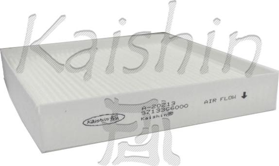 Kaishin A20213 - Фильтр воздуха в салоне autosila-amz.com