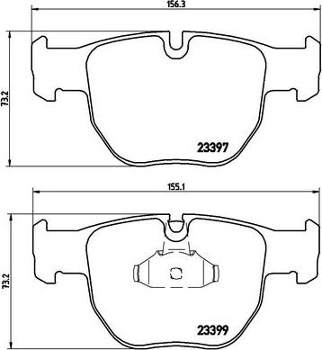 Triscan RH 2979 00 - Тормозные колодки, дисковые, комплект autosila-amz.com