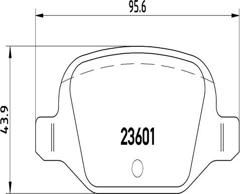 Kaishin FK20043 - Тормозные колодки, дисковые, комплект autosila-amz.com