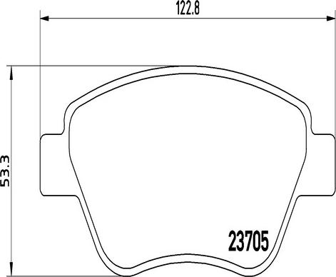 Kaishin FK20297 - Тормозные колодки, дисковые, комплект autosila-amz.com