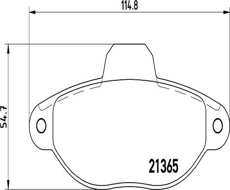 Kaishin FK20255 - Тормозные колодки, дисковые, комплект autosila-amz.com