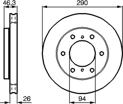 Kaishin MR407116 - Кузов autosila-amz.com