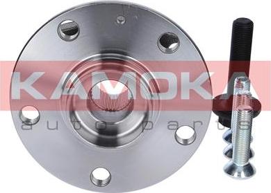 Kamoka 5500066 - Ступица передняя с ABS_AUDI A3 03->/SEAT LEON 05->/SKODA OCTAVIA 04->/VW CADDY III 04-> autosila-amz.com