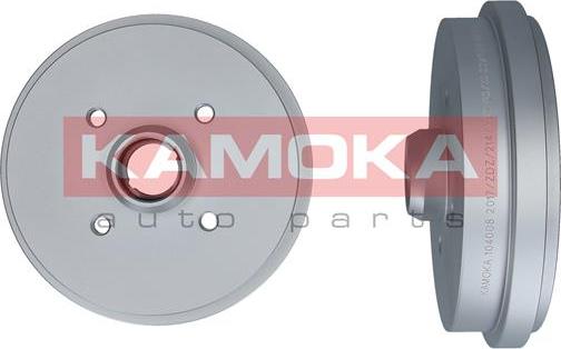 Kamoka 104008 - Тормозной барабан autosila-amz.com