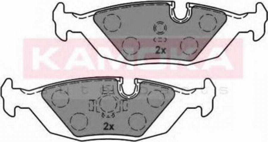 Kamoka 101592 - Тормозные колодки, дисковые, комплект autosila-amz.com