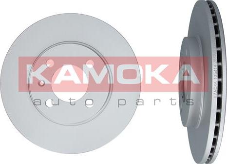 Kamoka 103414 - Диск тормозной перед. вент. VW GOLF II/III86-97,PASSAT 85-91,VW VENTO 96-98 autosila-amz.com