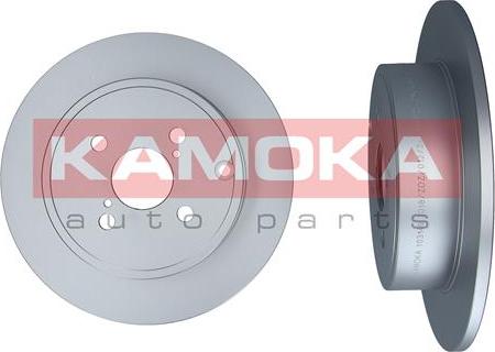 Kamoka 103149 - Диск тормозной зад. цельный TOYOTA COROLLA (E12) 01-07 autosila-amz.com