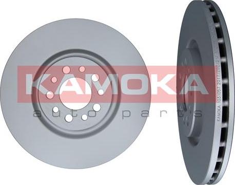 Kamoka 1031057 - Тормозной диск autosila-amz.com