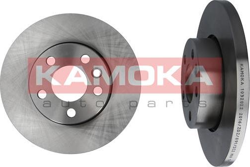 Kamoka 1032022 - Тормозной диск autosila-amz.com