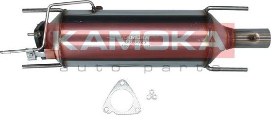 Kamoka 8010025 - Сажевый / частичный фильтр, система выхлопа ОГ autosila-amz.com