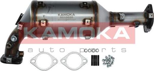Kamoka 8010020 - Сажевый / частичный фильтр, система выхлопа ОГ autosila-amz.com