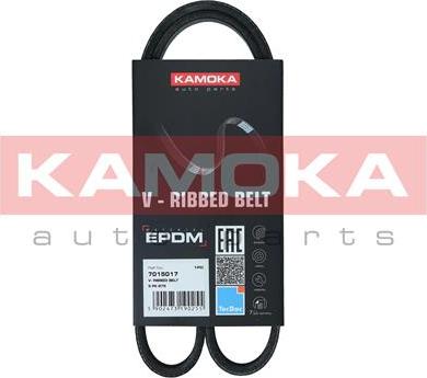 Kamoka 7015017 - Поликлиновой ремень autosila-amz.com