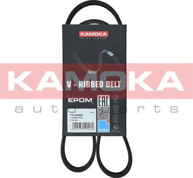 Kamoka 7016024 - Поликлиновой ремень autosila-amz.com