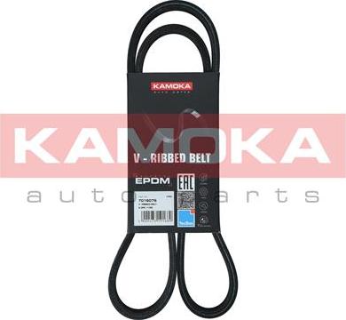 Kamoka 7016076 - Поликлиновой ремень autosila-amz.com