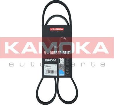 Kamoka 7016070 - Поликлиновой ремень autosila-amz.com