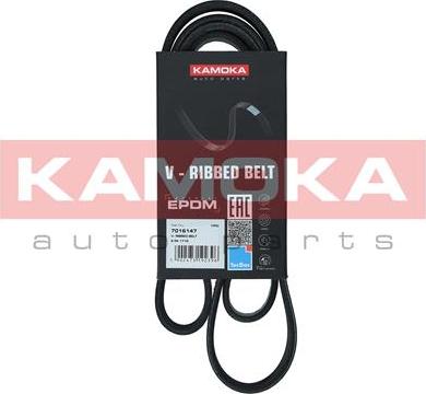 Kamoka 7016147 - Поликлиновой ремень autosila-amz.com