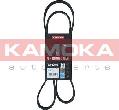 Kamoka 7016104 - Поликлиновой ремень autosila-amz.com