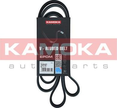 Kamoka 7016183 - Поликлиновой ремень autosila-amz.com
