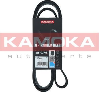 Kamoka 7016127 - V- RIBBED BELT 6 PK 1570 autosila-amz.com