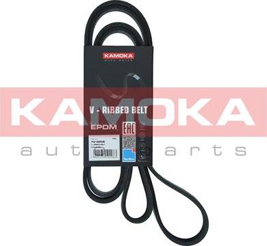 Kamoka 7016206 - Поликлиновой ремень autosila-amz.com