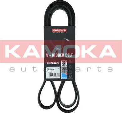 Kamoka 7016217 - Поликлиновой ремень autosila-amz.com