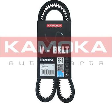 Kamoka 7010308 - Клиновой ремень, поперечные рёбра autosila-amz.com