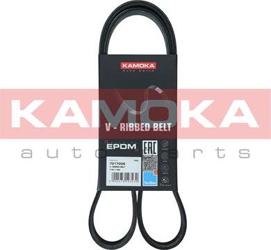 Kamoka 7017006 - Поликлиновой ремень autosila-amz.com