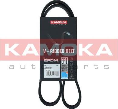 Kamoka 7017001 - Поликлиновой ремень autosila-amz.com