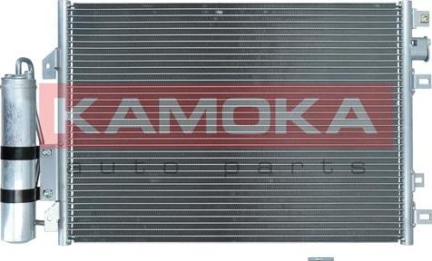 Kamoka 7800233 - Конденсатор кондиционера autosila-amz.com