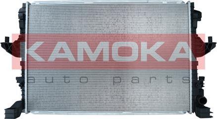 Kamoka 7700043 - Радиатор, охлаждение двигателя autosila-amz.com