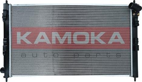 Kamoka 7700016 - Радиатор, охлаждение двигателя autosila-amz.com
