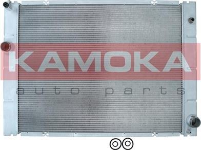 Kamoka 7700022 - Радиатор, охлаждение двигателя autosila-amz.com