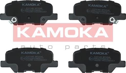 Kamoka JQ101465 - Комплект тормозных колодок, дисковый тормоз autosila-amz.com