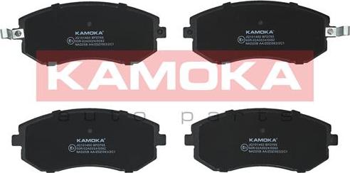 Kamoka JQ101460 - Тормозные колодки, дисковые, комплект autosila-amz.com